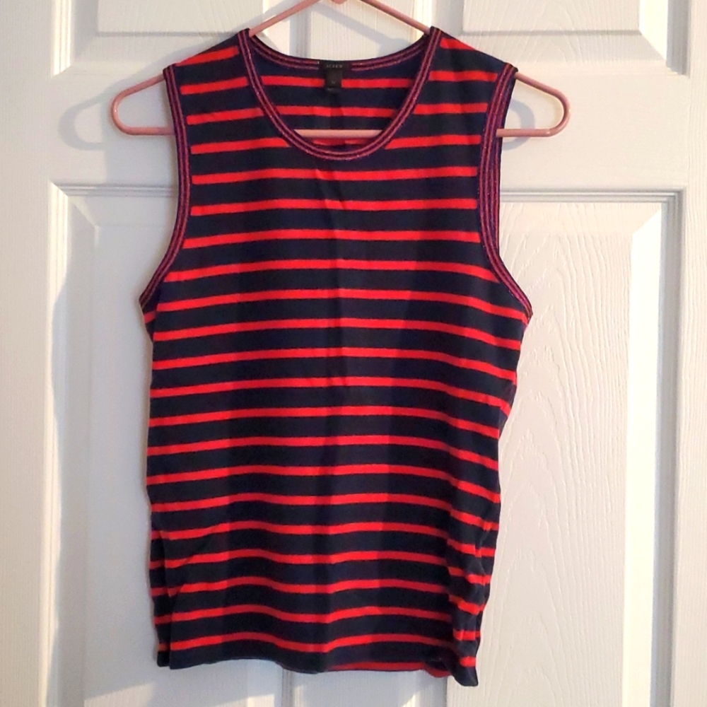 J.Crew striped tank